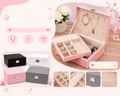 Joyero Organizador Elegante con Compartimentos 💍✨
